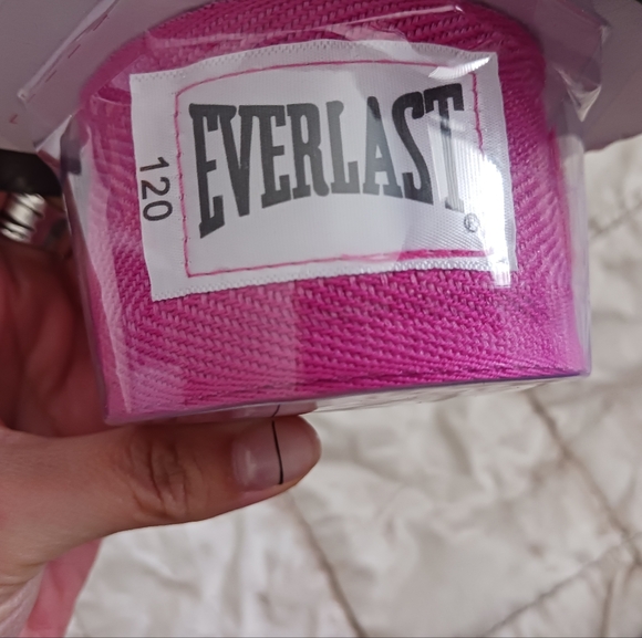 2Everlast Classic Hand Wraps 2FEr - Pink & blk - Picture 2 of 4